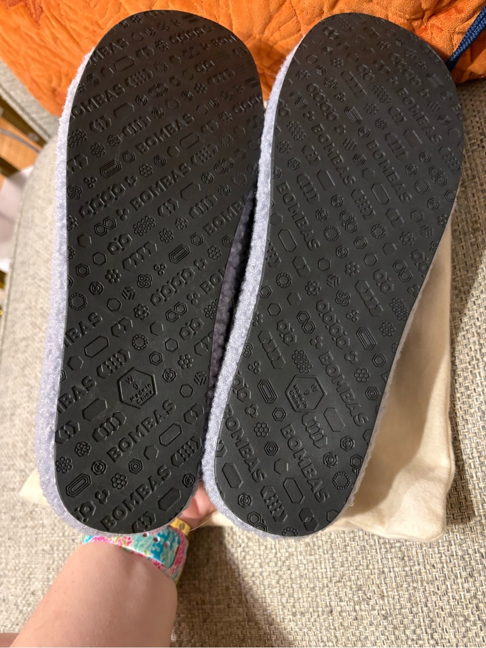 Bombas ‘The Sunday Slipper’ in Nimbus Grey- NWT - Picture 7 of 11